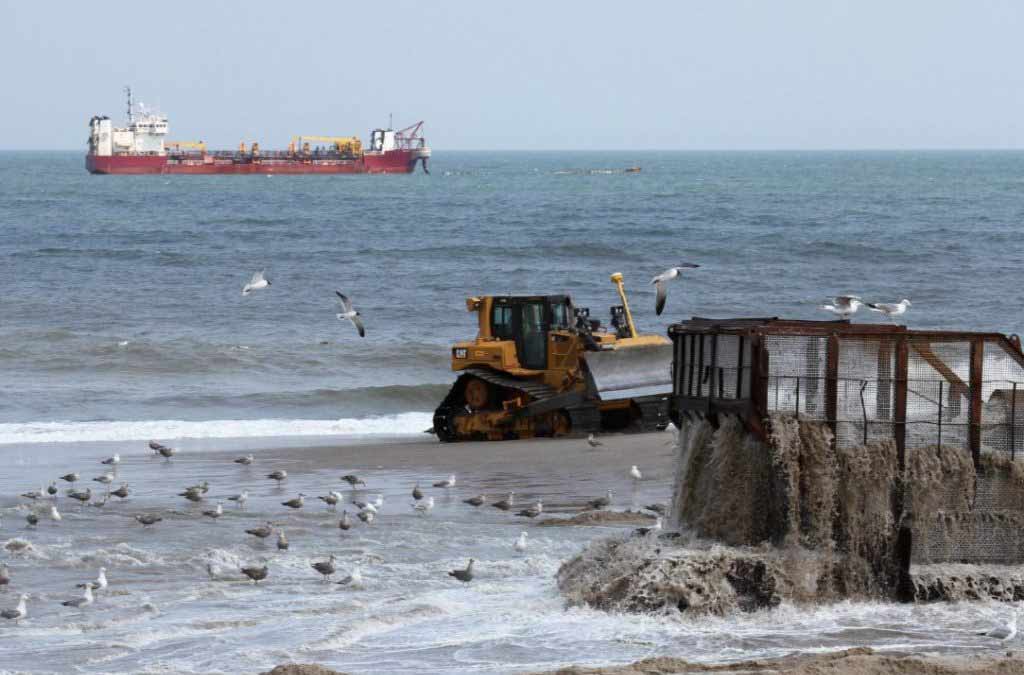 beach nourishment before and after