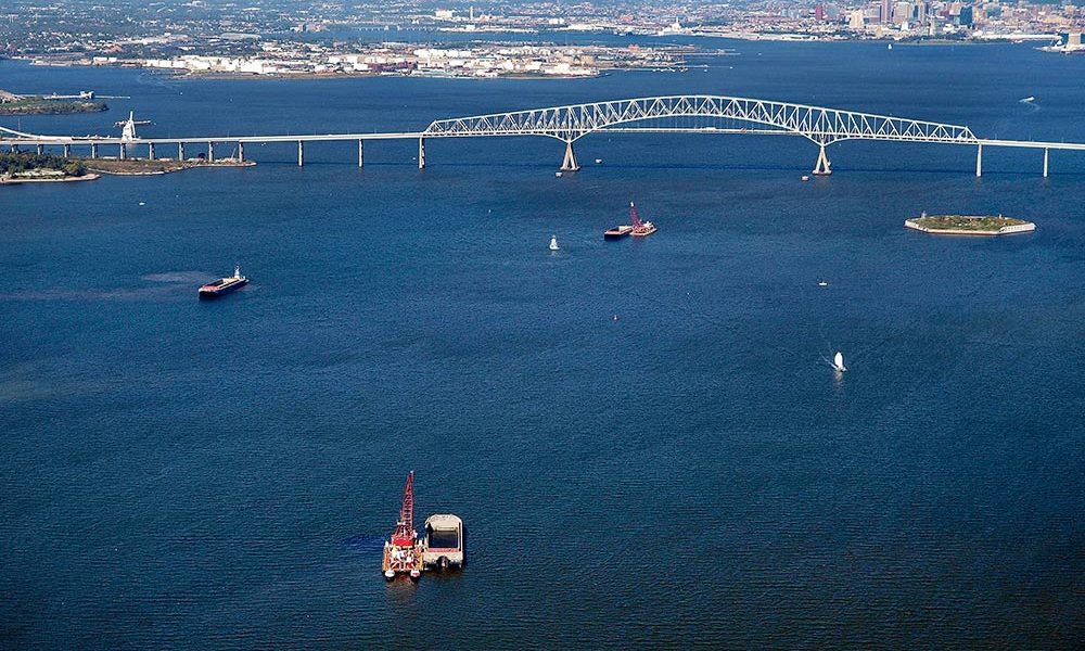 Chesapeake Bay - Ports of Virginia and Baltimore