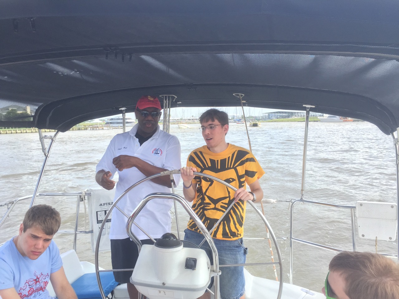 GLDD Board Member sailing