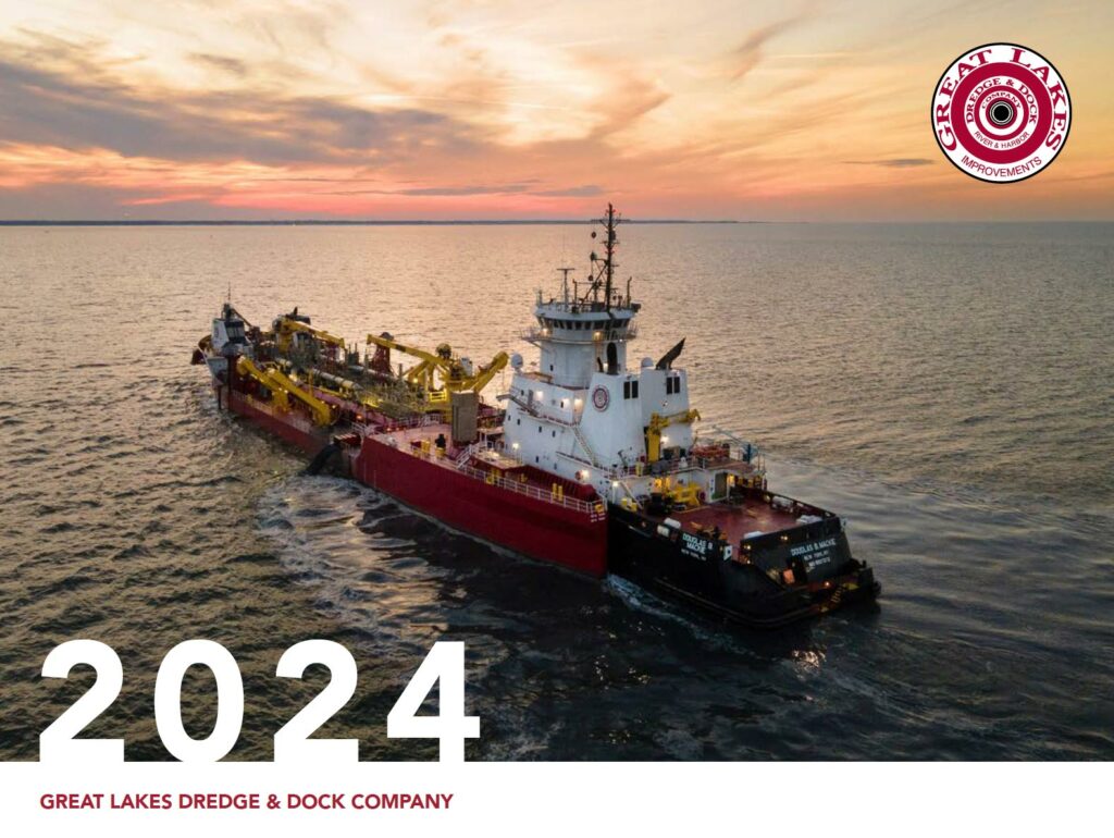 2024 GLDD Calendar Great Lakes Dredge & Dock Company, LLC